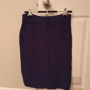 Romeo & Juliette Couture size L navy bandage skirt